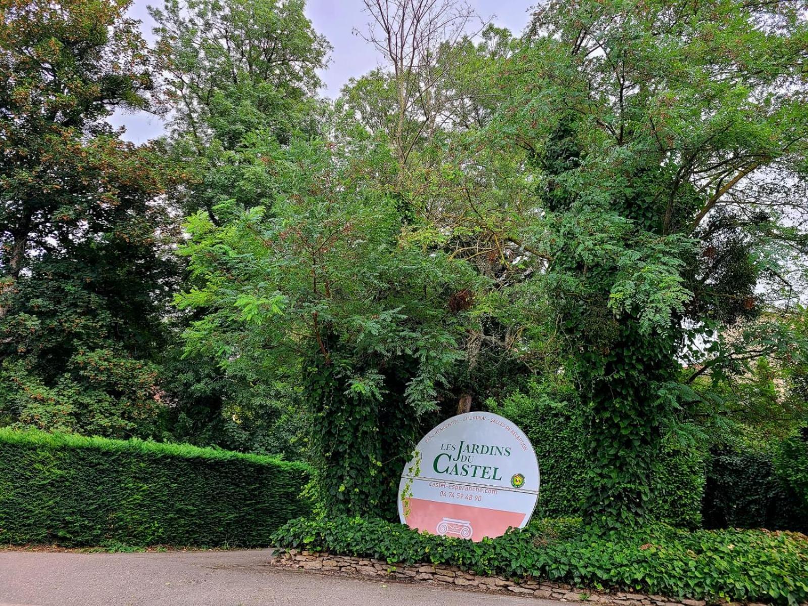 Les Jardins Du Castel Gites Annick Et Jean Paul Saint-Georges-d'Esperanche Luaran gambar